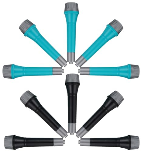 Warmhm 10stücke Spielzeugmikrofon Attrappenmikrofon Für Junge Mädchen Bühnenauftritte Lernspielzeug Aus Kunststoff Leicht Und Sicher Als Geschenk Für Jungen Und Mädchen