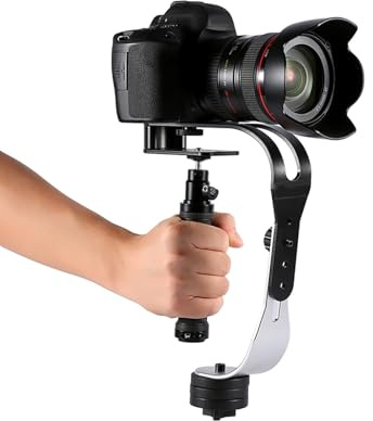 Handheld Kamera Stabilisator mit Aluminiumlegierung für Digitalkamera Camcorder Smartphone Klare Videos Komfortable Nutzung Leistungs Verhältnis