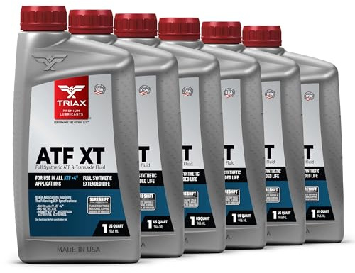 TRIAX ATF XT ATF+4 Automatikgetriebeöl Vollsynthetisch - Für Chrysler Jeep Dodge RAM Fiat MS 9602 (6 × 0,946 L (6×1 Quart))