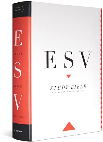 ESV Study Bible, Large Print, Thumb Indexed (Hardcover)