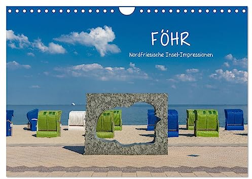 Föhr - Nordfriesische Insel Impressionen (Wandkalender 2025 DIN A4 quer), CALVENDO Monatskalender: Wunderschöne Fotografien der Nordsee Insel Föhr laden zum Träumen ein (CALVENDO Orte)