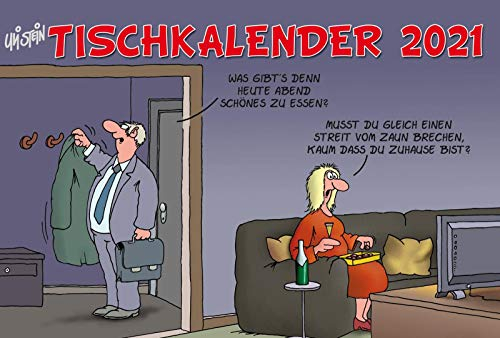 Uli Stein – Tischkalender 2021: Monatskalender zum Aufstellen