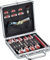 Casemaster Ternion Aluminium-Aufbewahrungs-/Reisekoffer, Schwarz, Оne Расk
