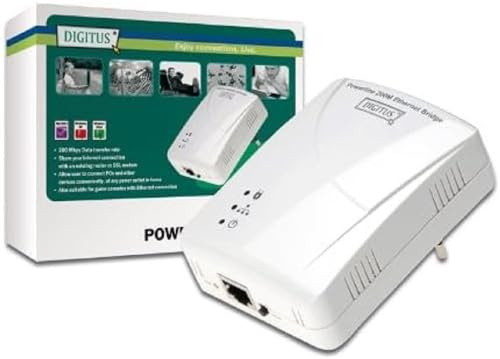 Digitus Ethernet Adapter Netz Powerline 200Mb