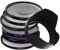 DynaSun Ensemble de filtres polarisants minces avec filtre Skylight, fin protecteur d'objectif, filtre Ultraviolet, filtre Slim 4 Point Star Light Flare Cross, lentille mince, filtre macro Close Up, filtre Daylight, parasoleil tulipe en forme de couronne pour appareil photo Canon, Nikon, Pentax, Olympus, Samsung, Sony, Panasonic, Fujifilm 58 mm