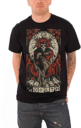 Opeth Haxprocess Official Herren Nue schwarz T Shirt
