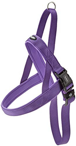 Nobby Norwegergeschirr Classic Preno, lila / lila L: 60-76 cm + 46 cm, B: 25/35 mm, 1 Stück