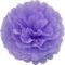 Creativery 10 Papier Pompons 25cm Set (Flieder 462H) // Pompoms Bommel Kugel Seidenpapier Pom Pom Deko Hängedeko Raumdeko Blumen