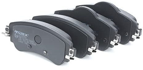 RIDEX Bremsbeläge Satz Bremsklötze Bremssteine Set Vorne | Low-Metallic | ECE-R90 402B0881