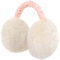 LUOEM Cache-oreilles d'Hiver Unisexe Anti Froid Cache-Oreilles En Peluche Chaud Pour Femme Homme (Blanc)