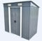 Bc-elec 5662-0503 Metall-Gartenhäuschen Gartenhaus 121 x 194 x 181cm
