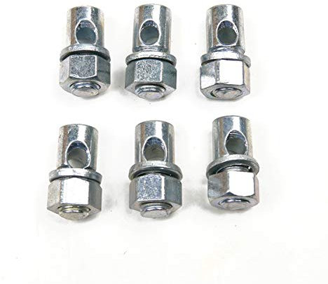 OldNewBikes Tornillos barrilete para Bicicleta con Frenos de Varilla (6 Unidades)