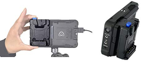 FXLION Nano LNP V-Lock Converting Plate Which Make it Possible to Use V-Lock Battery on NP-F Plate