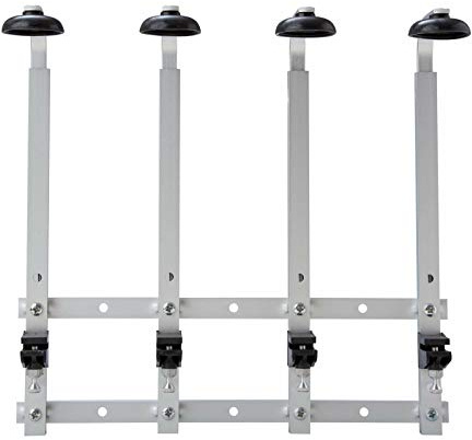 We Can Source It Ltd - Wall Mounted Bar Optic Bracket for 4 Bottles - Adjustable Metal Spirit Dispenser Holder for 70cl and 1 Litre Bottles - Heavy Duty Optic Rack for Bars, Pubs and Restaurants