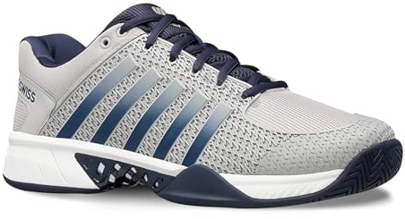 K-Swiss Men's Express Light Pickleball Shoe, Highrise/Navy, 8 M