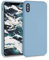 kwmobile Hülle kompatibel mit Apple iPhone XS Max Hülle - Silikon Handy Case - Handyhülle weiche Oberfläche - kabelloses Laden - Antique Stone