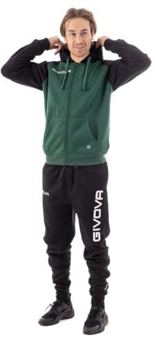 Givova Passen Italien 103,XS,Schwarz/Grün,Mann