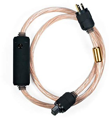 iFi SilentPower SupaNova – IEC Netzkabel / Stromkabel mit Überspannungsschutz - Länge 1,8 m