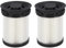 Fette Filter - HXFSF Hepa Feinstaub-Staubsaugerfilter, kompatibel mit Miele TriFlex HX1 Cordless Stick Staubsauger Serie Teilenummer HX FSF 11385020 41996704EU1 (2 Stück)