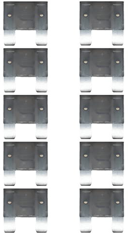 baytronic 10x Kfz-Flachstecksicherung Maxi (grau 25A)