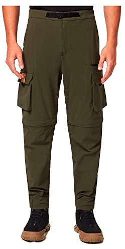 Oakley Herren Team Collection Convertible Recycled Pant Hose, Dunkler Pinsel, Medium