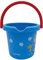 Gowi 550-61 Eimer ø18cm - Blau, Sand- und Wasserspielzeug