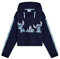 Disney Stitch Kapuzenpullover Mädchen Cropped Hoodie Kinder Teenager 7-14 Jahre - Hoodie Mädchen Geschenke (13-14 Jahre, Marineblau)
