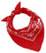JOPHY & CO. Bandanas aus 100% Baumwolle für Damen Herren Kinder Unisex mit Paisley Muster Kopftuch Kopfbedeckung Schal für Haar/Hals/Handgelenk/Kopf COD.644 (Rot Paisley)