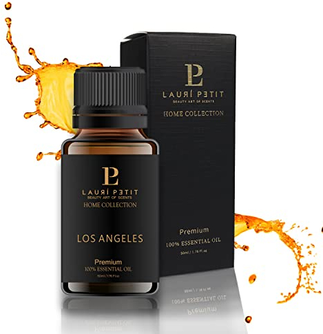 LAURI PETIT® Exklusive Hotel-Duftöle | 50ml Los Angeles | Düfte der teuersten Hotels der Welt | ätherische Öle für Diffuser, Duftöl, essential Oils, Bio Öle, Aroma Öl | Home Kollektion