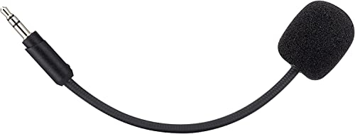 Alphatec Replacement Game Mic for Logitech G233 / G433 Headset on PS4 PS5 Xbox One PC, 3.5mm Detachable Boom Microphone