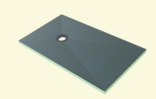 Ducha Casa 1400x800x40mm, Tablero XPS Listo para Azulejo, Función como el plato de ducha, Panel de Construcción de poliestireno extruido