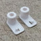 L-3D - Cerniera di ricambio per porta, 2 pezzi, colore bianco, compatibile con Dometic Caravan, congelatore, congelatore, ricambio per porta