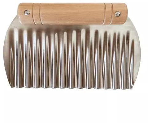 SLEDEZ Wellenförmiger Zerhackerschneider Multifunktionaler Pommes-Frites-Wellenschneider