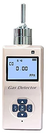 Luftqualitätsmonitor Tragbarer O3-Ozon-Photoionen-Gasdetektor Pumpe Sauggasdetektion Metallhülle Luftgasanalysatoren O3-Detektorsensor mit geringem Stromverbrauch, Atmen Sie leicht
