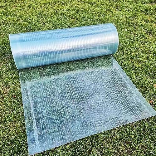 YHKJLYH Polycarbonat-Dachplatte, Wärmedämmung, Tageslichtplatte, regenfeste Isolierung, Sonnenscheinplatte, leicht zu biegen und zu schneiden (Farbe: transparent, Größe: 1 x 20 m)