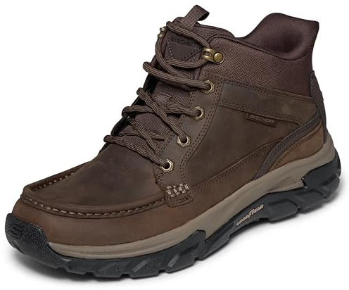 Skechers Men's Respected 2.0 - Hagler Boot, Coc, 10.5 Medium