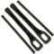 2 Pcs Car Seat Side Gap Filler Organizer, Universal Auto Car Seat Gap Filler Organiser Set, Vehicle Mounted Gaps Plugs Leak Proof Filling Strips for Console SUV Truck, with 2 Side Window Wipers