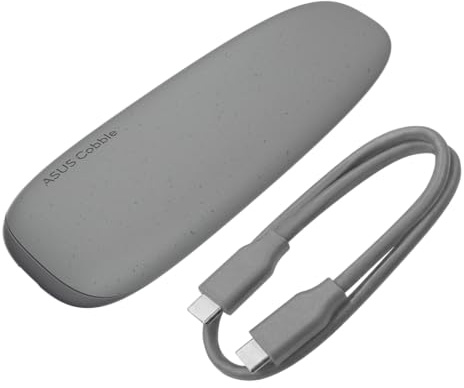 ASUS Cobble USB-C 3.2 Gen 2x1 SSD Enclosure, Supports 2242/2260/2280 M.2 PCIe NVMe & SATA SSDs up to 4TB, IP55, Compatible with Win 11, MacOS, PS5 and Xbox, Tool-Free Installation, with USB-C Cable