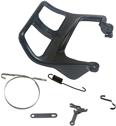 DEMULAX Protector de mano con banda resorte for palanca freno cadena, for motosierra STIHL, MS230 MS250 021 023 Piezas de motosierra