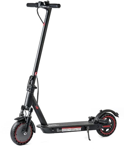 IDMD Elektroroller mit Straßenzulassung (ABE), Doppel-Federung, 3 Geschwindigkeitsmodi Faltbarer E-Scooter für Erwachsene, 10,4 Ah Klasse A Akku Elektro Scooter 120 kg Traglast (W4 Max)