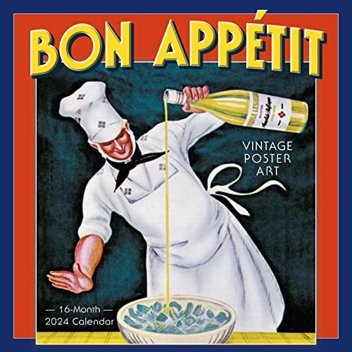 Bon Appetit 2024 16-Month Calendar