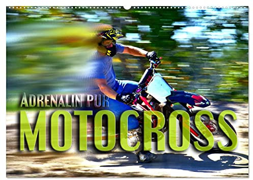 Motocross - Adrenalin pur (Wandkalender 2026 DIN A2 quer), CALVENDO Monatskalender: Atemberaubende Szenen aus der Welt des Motocross (CALVENDO Sport)