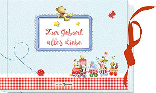 Zur Geburt alles Liebe: Mit Umschlag für Geldgeschenk
