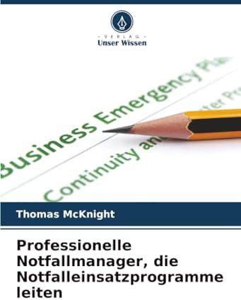 Professionelle Notfallmanager, die Notfalleinsatzprogramme leiten: DE