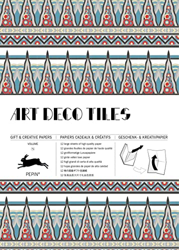 Art Deco Tiles: Gift & Creative Paper Book Vol. 71