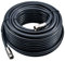 MAST DIGITAL YCAB02F Smedz 15 m RG6 Satellite TV Coax Cable Extension Kit with Fitted Compression F Connectors for Sky HD, Freesat & Virgin - Black