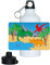 Eurofoto Trinkflasche mit Namen Emil und schönem Dinosaurier-Motiv für Jungs
