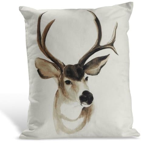 Loberon Kissen Purton - Creme, Creme