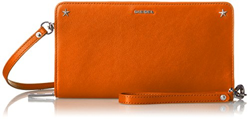Diesel 'PHOPPY Family New GRANATO Loop Damen Geldbörse Clutch (Orange)