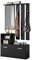 Selsey Amber - Reihe des Flur/Schuhschrank und Garderobenpaneel mit Kissen, Schwarz, 22.83 x 9.45 x 62.99 cm